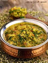 Moong Dal With Spinach Recipe Recipe In 2020 Recipes Spinach Indian Recipes Spinach Recipes