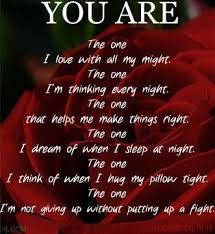 You Are The One Heart Touching Poetry Love Poem For Her Love Poems For Him Romantic Quotes