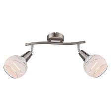 Bauhaus deckenstrahler vergleich ᐅ ausführlicher ratgeber ausgezeichnete bauhaus deckenstrahler aktuelle schnäppchen vergleichssieger → jetzt direkt vergleichen. Globo Elliott Led Deckenstrahler 2 X 4 W Weiss Klar L X H 28 X 21 Cm Bauhaus