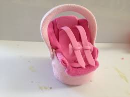 Doll Car Seat For A Mini Doll Baby Doll Car Seat Diy Baby Stuff Baby Dolls