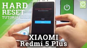 Xiaomi Redmi 5 Plus Hard Reset Bypass Screen Lock Fingerprint Youtube
