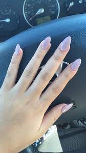 Lilac Acrylic Nails Lilac Nails Rounded Acrylic Nails Oval Acrylic Nails