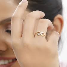 Buy Infinity Grace Gold Ring at Best Price