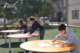 I would like to ask you how do i teach the alphabet to kids of 1st grade? Kalar Grade 1 Students Solve Alphabet Puzzles Kalar International School