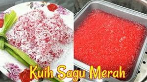 Resepi kuih cucur, resepi kuih angku, resepi kuih samprit, resepi kuih raya mudah, resepi kuih, resepi kuih resepi masakan mudah: Resepi Kuih Sagu Merah Sedap Kuih Sagu Kelapa Steamed Sago Kuih Youtube