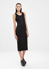 Issey Miyake Pleats Please Basic Tank Dress Black Black Tank Dress Basic Black Dress Dresses