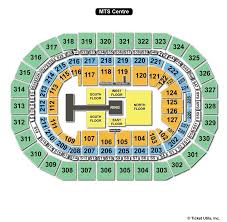 Bell Mts Place Winnipeg Mb Seating Chart View