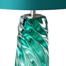 Eichholtz Teal Spiral Lamp Lighting Sweetpea Willow We believe that lighting is like jewelry for your home.
