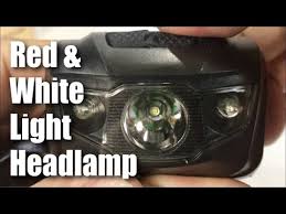 Cree Led Headlamp Flashlight With Red Lights By Stct Street Cat Review Youtube