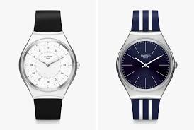 The slimmest watch line, now with a stainless steel boost. Swatch Skin Irony The Perfect Summer Dress Watch And It Costs Less Than 200