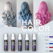 Simply spray it onto dry hair and it will easily wash out with shampoo. Buy Sevich 8 Color Hair Color Spray Instant Hair Color Hair Styling Product 30ml Temporary Hair Dye Color Fashion Beauty Makeup At Affordable Prices Free Shipping Real Reviews With Photos Joom