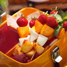 Brochettes De Fruits D Ete Recettes Recette Brochette Fruits Salade De Fruits Facile Alimentation