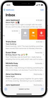 When you will open the mailbox, you will find the 'trash' option below.click on it and enter its interface. Delete Emails On Your Iphone Ipad And Ipod Touch Apple Support