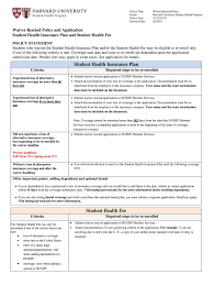 We did not find results for: Harvard University Student Health Insurance Plan Waiver Rescind Application 2019 2021 Fill And Sign Printable Template Online Us Legal Forms