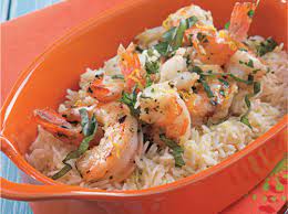 Stir in garlic and cook 30 seconds. Shrimp Scampi Over Rice