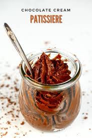 Simple Chocolate Pastry Cream Creme Patissiere Recipe Chocolate Pastry Pastry Cream Pastry