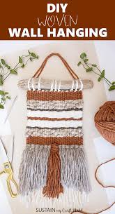 Diy wall hanging craft ideas and wall decor ideas by meerab muqadasa. Diy Woven Wall Hanging The Ultimate Beginner S Guide Sustain My Craft Habit
