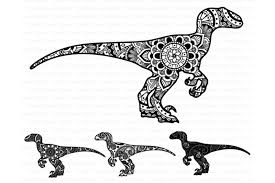 Download Free Mandala Dinosaur Svg Raptor Mandala Svg Crafter File