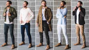 A stylish white jacket is something that guys wear whenever they need to emphasize their upper body portion. 5 Ways To Style Camel Suede Chelsea Boots Youtube