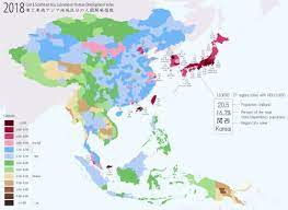 East Southeast Asia Regions By Human Development Index Human Development Human Development Index Southeast Asia