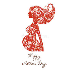 Happy mother's day, wonderful woman! Happy Mothers Day Card With Cute Rabbits Mom And Stock Vector Illustration Of Animal Background 59826912