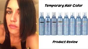 Best black hair dye that washes out: Dark Hair For One Day Wash Out Color Mousse Hair Fun Youtube
