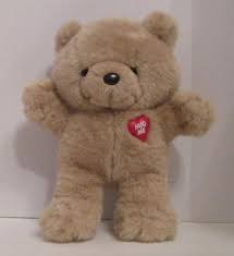 Emotions Hug Me Emergency Teddy Bear 10 Plush Stuffed Mattel 1985 Red Heart Mattelemotions Teddy Bear Plush Hug Me