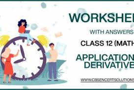 Also download free pdf limits and derivatives class 11 assignments and practice them daily to get better marks in tests and exams for grade 11. Class 12 Mathematics Continuity And Differentiability Worksheets