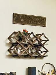 Rustic wood wine rack, wine shelf, wine bottle holder, stemware glass holder, wine organizer, wooden wall mounted wine glass rack. Pin On Helpful Hints