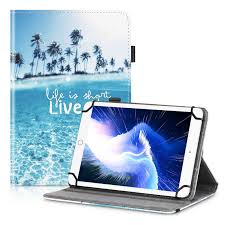 UrbanX 7"-8" Inch Universal Tablet Case, Protective Cover Stand Folio Case  for BLU M8L 7 8 Inch, with 360 Degree Rotatable Kickstand, Multiple Viewing  ...