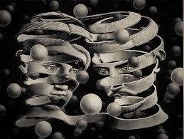 M C Escher Bond Of Union 1956 Lithograph 5 12 18 Mfaboston Escher Art Mc Escher Art Mc Escher