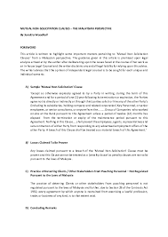 So, the old laws are usually this article analyses the above issues with reference to the malaysian contract law, uncitral model law on electronic commerce and electronic. Doc Mutual Non Solicitation Clauses The Malaysian Perspective Sumithra33 Woodhull Academia Edu