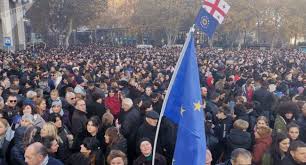 Put Gruzii K Evrope V Centre Tbilisi Proshel Mnogotysyachnyj Miting Novosti Politiki Novosti Evropy Eadaily