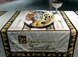 To decorate the table you will need a pretty runner and flowers. Judy Chicago The Dinner Party Article Khan Academy