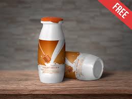 Milk, yogurt, milkshake, cream, cheese, etc. 50 Milk Yogurt Packaging Psd Mockups Decolore Net
