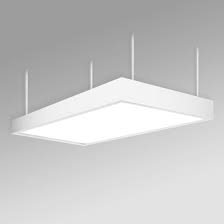 Alcon 12515 P Panel Antimicrobial Led Low Bay Pendant Light U S Assembled Commercial Grade Healthcare Lighting