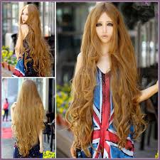 Go through with a curling iron to tighten random curls then tie your mane into a bun. Wavy Cosplay Wigs Lovesboutiques