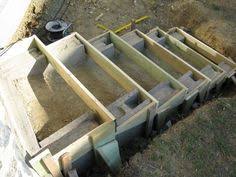 Eine Treppe Aus Stahlbeton Gartenbau Selber Gemacht Gartenbau Treppe Bauen Gartentreppe