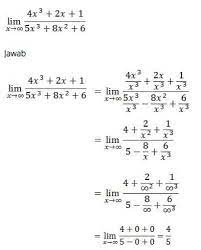 Maybe you would like to learn more about one of these? Rumus Limit Matematika Fungsi Tak Hingga Contoh Soal