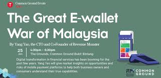 This is an important milestone for. The Great E Wallet War Of Malaysia By Yang Yao Cto And Co Founder Of Revenue Monster Peatix