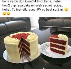 Selecting the correct version will make the resepi kek red velvet best app work better, faster, use less battery power. Pjj Red Velvet Cake Rm35 Kelas Pjj Online Mummy Gojes Facebook