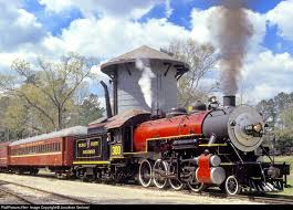 Texas State Railroad Steam 2 8 0 At Rusk Texas Train Steam Trains Train Station