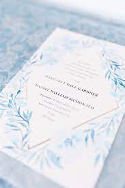 Poetic Blue Invitation Beth Joy Photography Minted Wedding Invitations Blue Wedding Invitations Blue Invitation