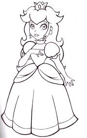 Free Princess Peach Coloring Pages For Kids Printable Princess Peach Coloring Pages Ori In 2020 Super Mario Coloring Pages Princess Coloring Pages Mario Coloring Pages