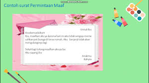 Surat ini biasanya dibuat karena sebelumnya. Tematik Membuat Surat Permintaan Maaf Dubai Khalifa