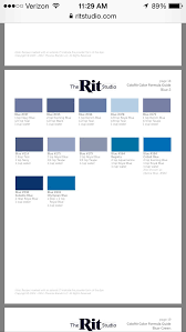 Rit Color Dye Charts Rit Dye Colors Chart Rit Dye How To