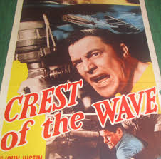 Crest of the Wave 1954 14x36 insert Poster Gene Kelly Bernard Lee very good 