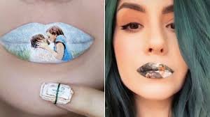 Makeup Artist Ryan Kelly Creates Incredible Pop Culture Lip Art