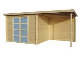 Gardenas Nice Tuinhuis 295x250x208 Cm Met Uitbreiding Hout Hubo Tuinhuis Hout Dubbele Deur