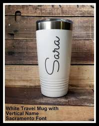 Personalized Travel Mug Coffee Mug Monogrammed Custom Etsy Personalized Travel Mugs Mugs Personalized Travel
